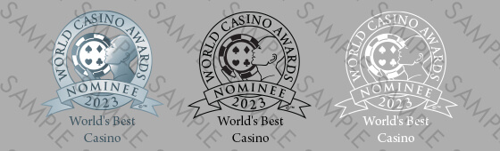 World Casino Awards Nominee shield sample